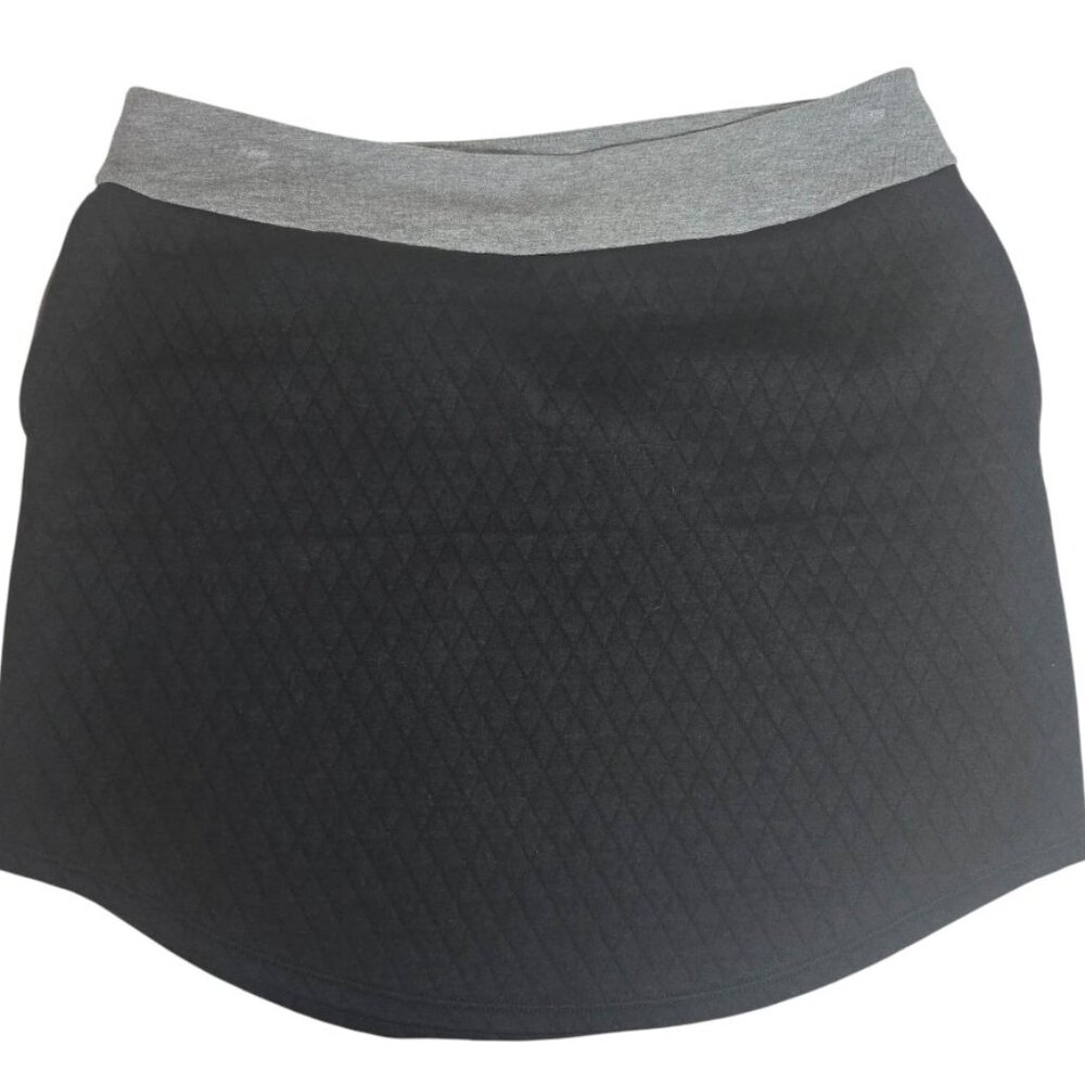 Adidas Women's Small Quilted Texture Black Skirt Athletic Golf